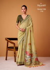 Silver Pearls Silk By Rajpath Jamdani Cotton Wholesale Saree Suppliers In Mumbai